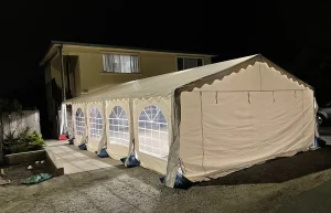 20 x 40 Canopy (with Window Walls)